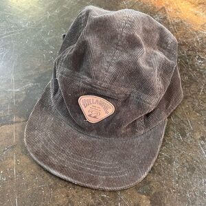 Billabong 5 Panel Corduroy Flat Brim Hat
